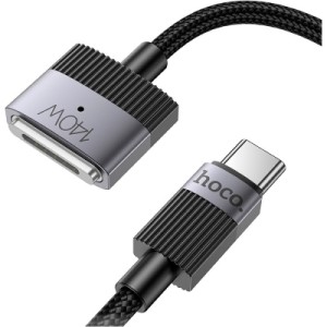 Кабель живлення USB-C to Mag3 1.0m Magnetic U141 black HOCO (6942007642088)