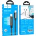 Дата кабель USB-C to USB-C 1.0m Benefit with display 100W U141 black HOCO (6942007611930)