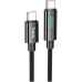 Дата кабель USB-C to USB-C 1.0m Benefit with display 100W U141 black HOCO (6942007611930)