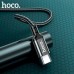Дата кабель USB-C to USB-C 1.0m 60W nylon X14 black HOCO (6931474752215)