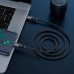 Дата кабель USB-C to USB-C 1.0m Exquisito 100W X50 black HOCO (6931474734259)