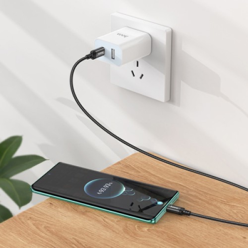 Дата кабель USB-C to USB-C 1.0m Wind 60W X89 black HOCO (6931474784384)