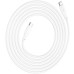 Дата кабель USB-C to USB-C 1.0m 100W TPE X93 white HOCO (6931474790712)