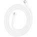 Дата кабель USB-C to USB-C 1.0m 240W TPE X93 white HOCO (6931474790736)