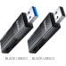 Считыватель флеш-карт HOCO USB3.0 to microSD, microSDHC, microSDXC, SD, SDHC, SDXC, HB20 Black (6931474735218)