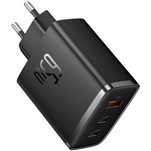 Зарядное устройство Baseus Cube Pro Fast Charger 2C+U 65W black (P10152301113-00)