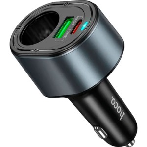 Зарядний пристрій HOCO HOCO Z56 Friend USB-C PD35W + USB QC3.0 Black (6942007633031)