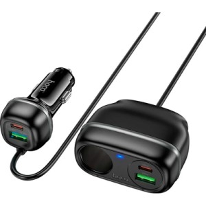 Зарядний пристрій HOCO HOCO Z59A Rank 96W 2xUSB + 2xUSB Black (6942007641517)