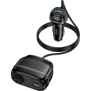 Зарядний пристрій HOCO HOCO Z59A Rank 96W 2xUSB + 2xUSB Black (6942007641517)