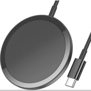 Зарядний пристрій HOCO HOCO CW52 Enjoy magnetic wireless fast charging Black (6942007611367)
