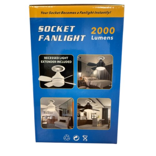 Вентилятор XoKo LED Socket Fanlight 2000 (XK-SFL-2000)