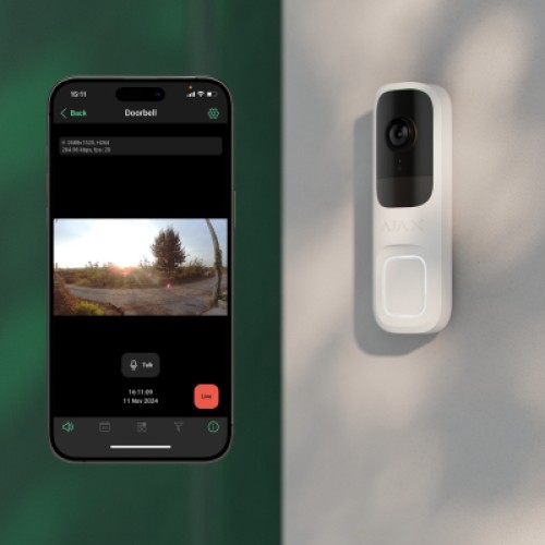 Вызывная панель Ajax Doorbell grey