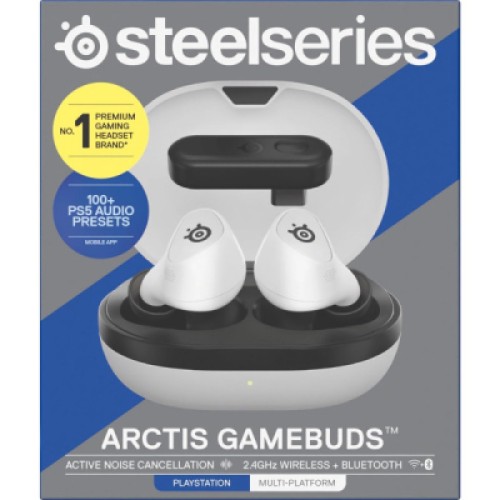 Наушники SteelSeries Arctis GameBuds Bluetooth White (61682)