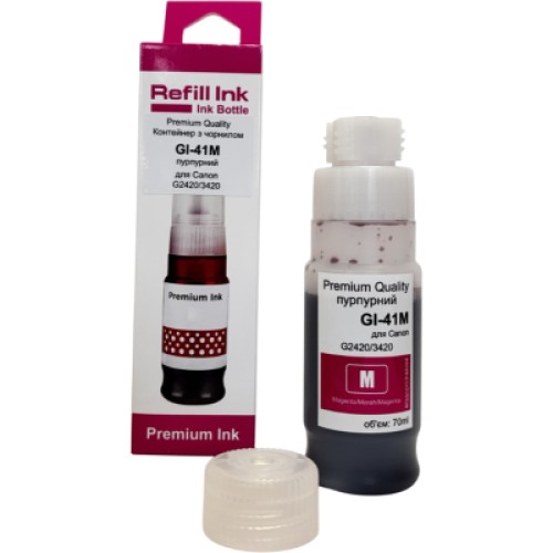 Чернила Premium Quality Canon GI-41M 70мл Magenta (70264925)
