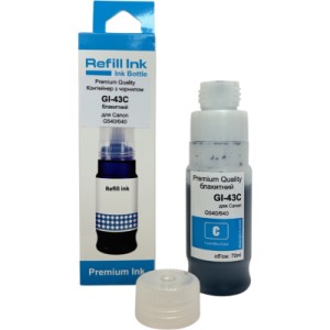 Чернила Premium Quality Canon GI-43 70мл Cyan 4672C001 (70264928)