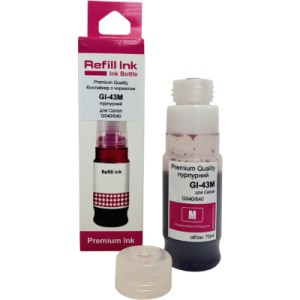 Чернила Premium Quality Canon GI-43 70мл Magenta 4680C001 (70264930)