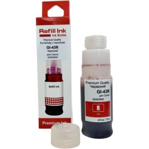 Чернила Premium Quality Canon GI-43 70мл Red 4716C001 (70264931)