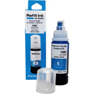 Чернила Premium Quality Epson 108 70мл Cyan (70264902)