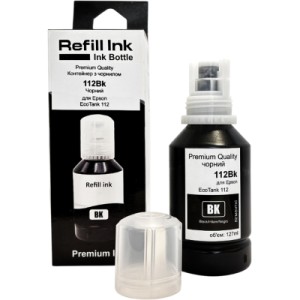 Чернила Premium Quality Epson 112Bk 127мл Black (70264874)