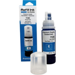 Чернила Premium Quality Epson 112C 70мл Cyan (70264875)