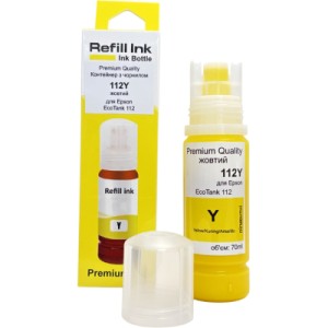 Чернила Premium Quality Epson 112Y 70мл Yellow (70264877)