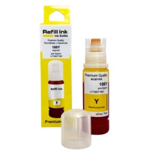 Чернила Premium Quality Epson 106 70мл Yellow C13T00R440 (70264894)