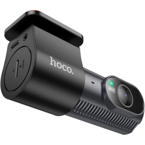 Видеорегистратор HOCO DV8 2K display hidden driving recorder with rear camera Black (6942007623384)