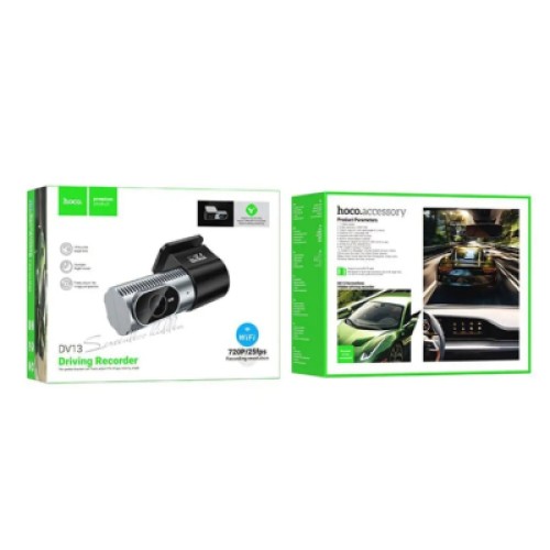 Видеорегистратор HOCO DV13 Screenless hidden driving recorder Iron Gray (6942007644167)