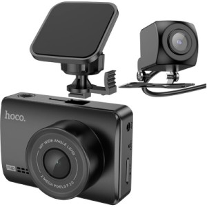 Видеорегистратор HOCO DV3 Driving recorder with display dual-channel Black (6942007608183)