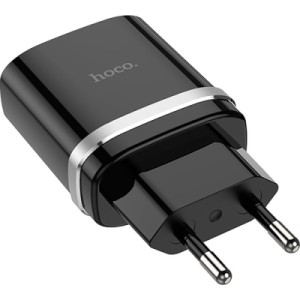Зарядное устройство HOCO C12Q Smart USB QC3.0 18W Black (6931474716255)