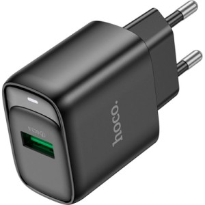 Зарядное устройство HOCO C140A Smart USB QC3.0 Black (6942007627788)