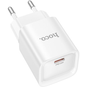 Зарядное устройство HOCO C146A Charm USB-C PD20W White (6942007630245)