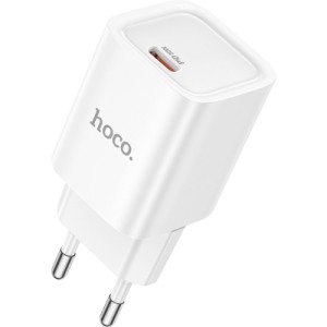 Зарядний пристрій HOCO C148A Charm USB-C PD30W White (6942007630306)