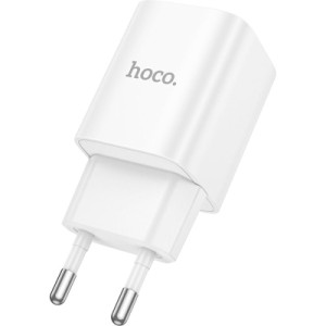 Зарядное устройство HOCO C149A Charm 1xUSB-C PD30W + 1xUSB QC3.0 White (6942007630337)