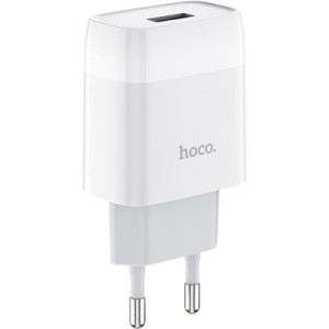 Зарядное устройство HOCO C72A Glorious USB 10.5W White (6931474712899)