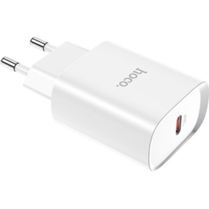 Зарядний пристрій HOCO N14 Smart Charging USB-C PD20W White (6931474745026)