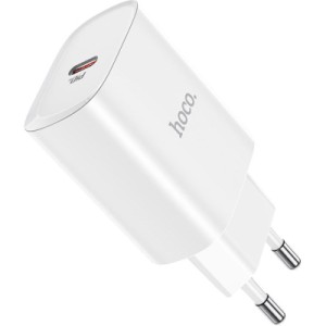 Зарядний пристрій HOCO N14 Smart Charging USB-C PD20W White (6931474745026)
