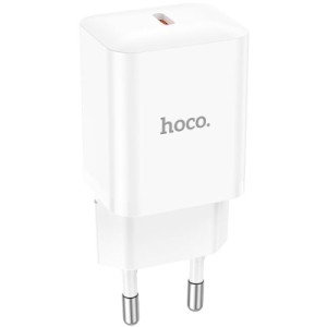 Зарядний пристрій HOCO N27 Innovative USB-C PD20W White (6931474783455)