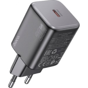 Зарядний пристрій HOCO N40 Mighty USB-C PD20W Black (6942007616966)