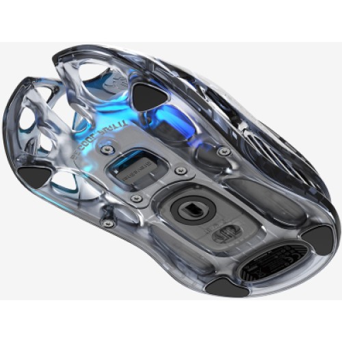 Мышка GravaStar Mercury M2 Transparent Black (GRAVASTARM2_XTAL_BLK)