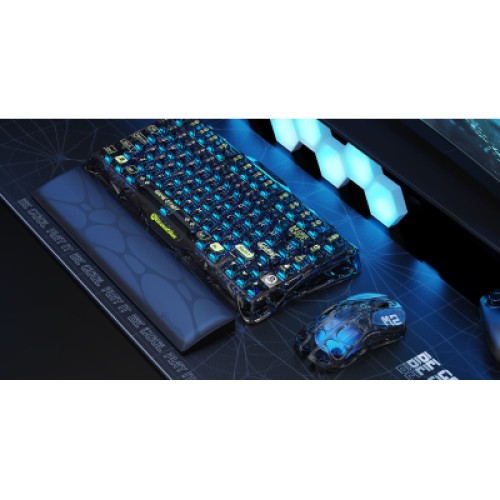 Мышка GravaStar Mercury M2 Transparent Black (GRAVASTARM2_XTAL_BLK)