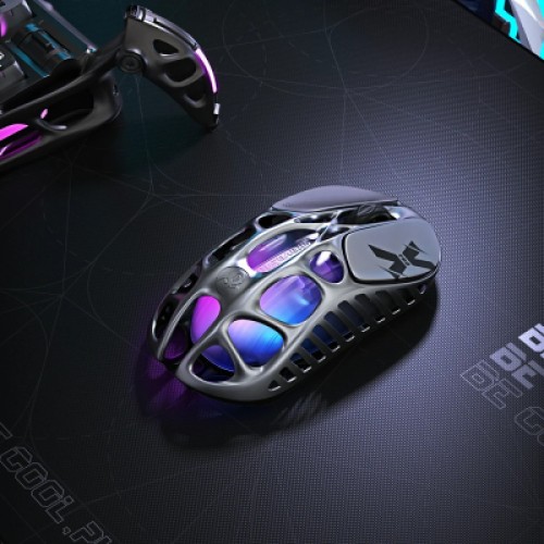 Мышка GravaStar Mercury X Pro 8K Wireless/Bluetooth/USB Grey (GSXPRO_GRY)