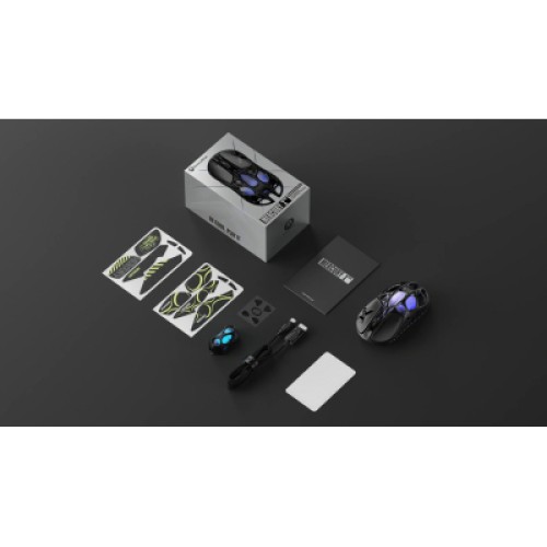Мышка GravaStar Mercury X Pro 8K Wireless/Bluetooth/USB Black (GSXPRO_BLK)