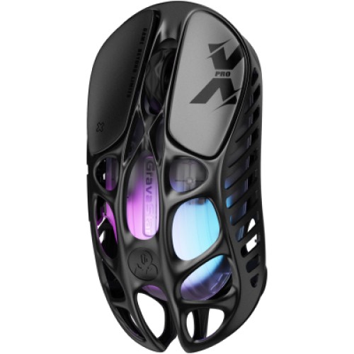 Мышка GravaStar Mercury X Pro 8K Wireless/Bluetooth/USB Black (GSXPRO_BLK)