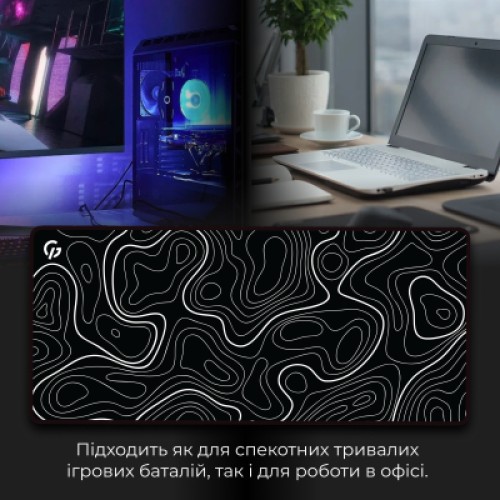 Коврик для мышки GamePro Speed/Control Black (MP275AB)