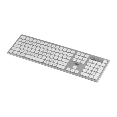 Клавиатура 2E KS270 109key Wireless UA Silver/White (2E-KS270WBWH_UA)