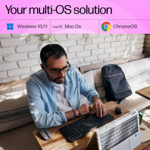 Клавиатура HP 460 Multi-Device Bluetooth UA Black (7N7B8AA)