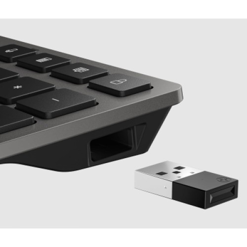 Клавиатура HP 720 Multi-Device Rechargeable Wireless/Bluetooth UA Black (9T5B1AA)