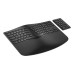 Клавиатура HP 960 BLK Ergonomic split-zone UA Black (7E755AA)