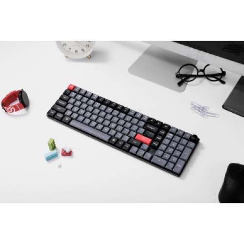 Клавиатура Keychron K17 PRO Gateron MX 2.0 Brown QMK White Led Wireless/Bluetooth/USB-А UA Black (K17P-A3-UA) Клавиатура Keychron K17 PRO Gateron MX 2.0 Brown QMK White Led Wireless/Bluetooth/USB-А UA Black (K17P-A3-UA)
